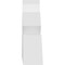 Ekena Millwork Saratoga Architectural Grade PVC Gable Bracket, 84"W x 14"H x 4"D x 6"F, 4/12 Pitch GBP084X14X0406SAR00 - alternate 4